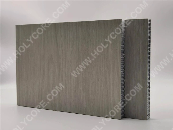 Decorative Wood Veneer Furniture Panel made of PP Honeycomb Core